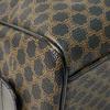 Gebrauchte CELINE Boston Tasche schwarz/braunes Leder Damen