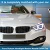ABSOPRO Front Left Side Bumper Headlight Washer Nozzle Cover Part Compatible with BMW 428i Gray Strong and Durable Cap, Number 51117363393,