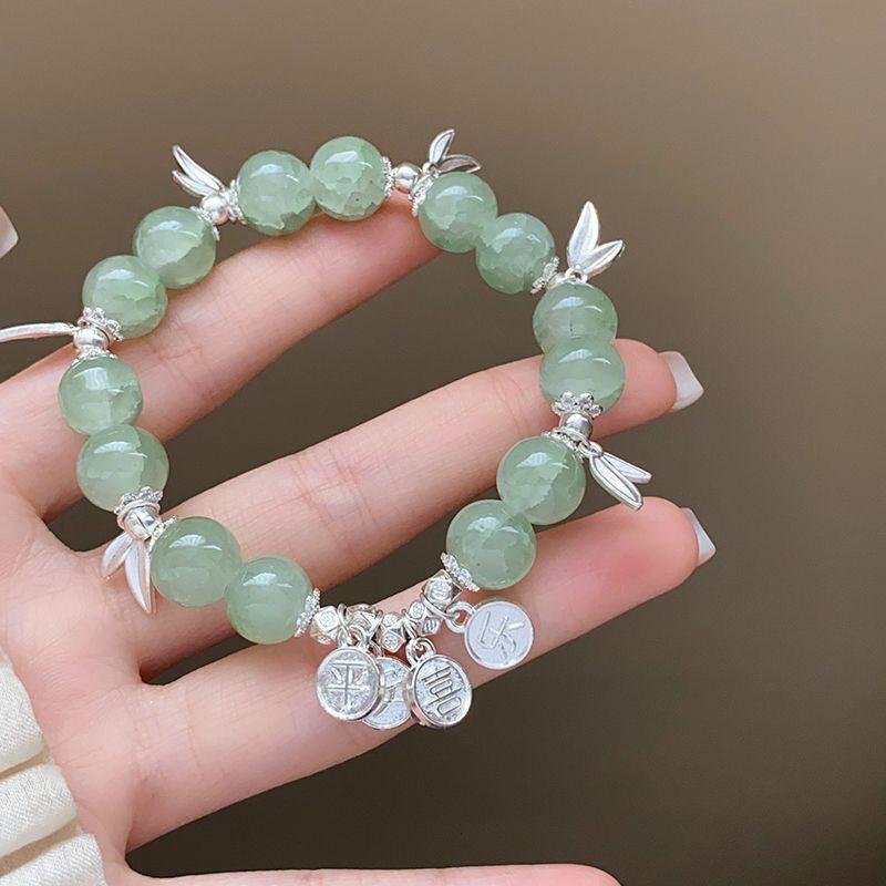 Beaded Peace and Happiness Bracelet - Eclectic Luxury Small-Scale Exclusive High-End New Design Hand Chain