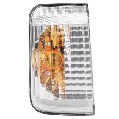 Carcasa de Luz Intermitente Lateral para Espejo Retrovisor Transparente Lente de PC Cubierta de Luz de Señal Intermitente para Espejo de Ala de Puerta para Ducato
