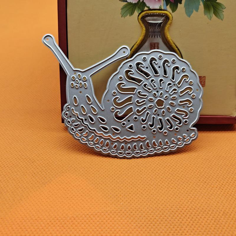 Metallschablone mit Schneckenmotiv, Stanzformen zum Prägen, Prägen, Stanzen, Stanzen, Prägen ...