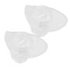 High Fidelity 27dB Anti Noise Earplugs Concert Music Festival Hearing Protection (Clear)