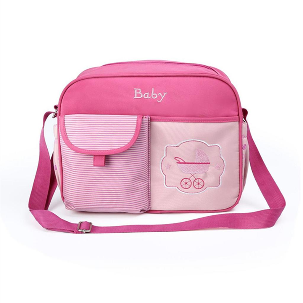 Neue modische Cartoon-bedruckte Ein-Schulter-Diagonal-Umhänge-Mama-Tasche Multifunktionale Reise-Wickeltasche