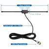 BINGFU Police Radio Scanner Dipole Antenna, 20-1300MHz, Stick-On Mount, BNC Male Connector, VehicleMobile Amateur Radio Antenna, Compatible with