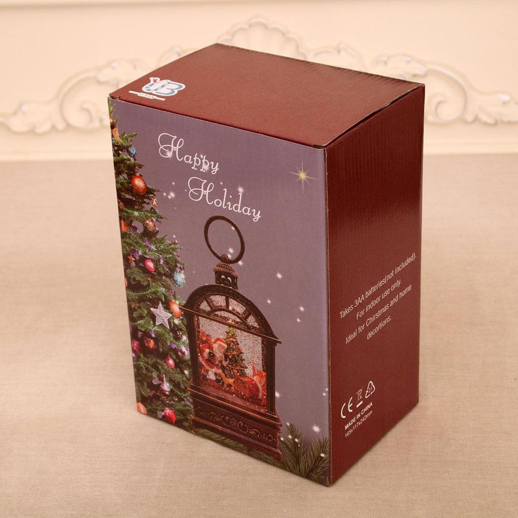 Creative Christmas Window Lights with Music Box - Luminous Night Light Decorations & Gifts
