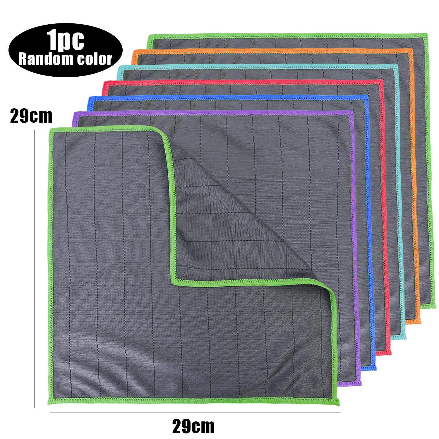 

High Quality Ultra-fine Fiber Cloth Wine Glass Cutlery Cleaning Towel Multifunctional Microfiber Kitchen Cleaning Car Wash Rags