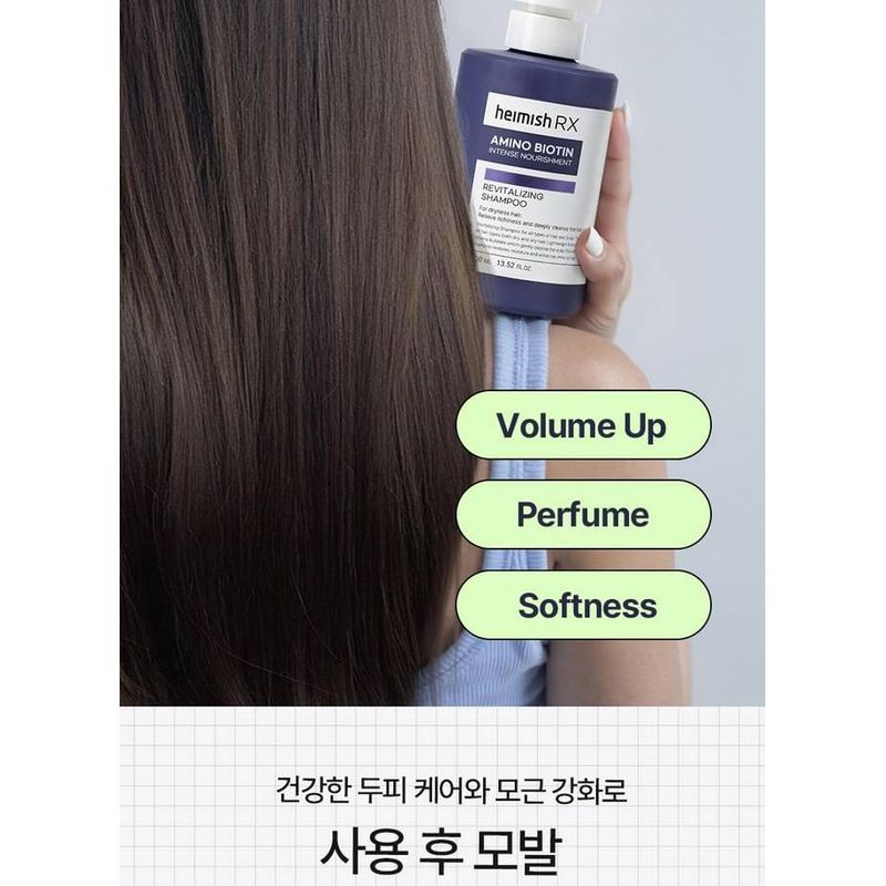 Heimish RX Amino Biotin Canlandırıcı Şampuan
