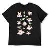 Bats Sheet Festival T-Shirt Clothes Oversizeds Funny Shirt Cotton for a Boy Vintage T Shirt Men