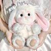 Handmade DIY Lilian Looping Ears Rabbit Plush Doll Plush Doll Homemade Material Pack Cute Bunny Doll