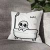 TBH Autism Creature Yippies Pillow Case For Sofa Decor Car Office Room Printing Cushion Cover Decorations and Protector