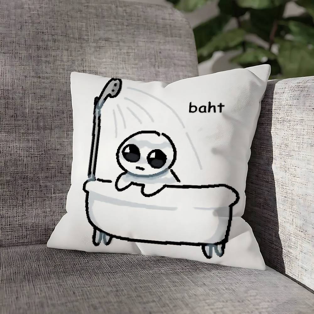 TBH Autism Creature Yippies Pillow Case For Sofa Decor Car Office Room Printing Cushion Cover Decorations and Protector
