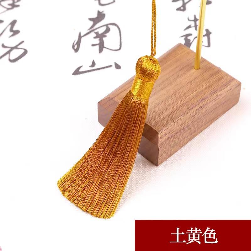 20pcs/pack 5cm Tassel for Diy Crafts Sewing Curtain Decor Bookmark Fan Hand Making Making Supplies Fringe Trim