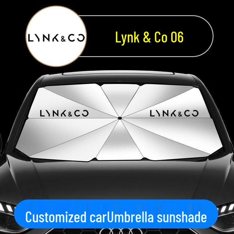 Lynk&Co 06 Car Windshield Sunshade: Heat Insulation Sun Protection Umbrella and Sun Blocker