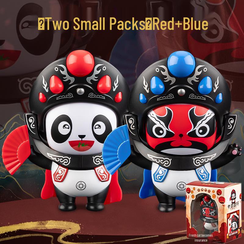 Sichuan Opera Panda Face-Changing Plush Toy Souvenir