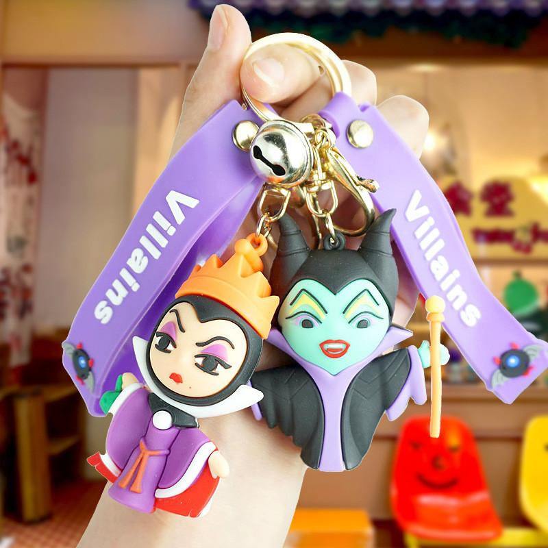 Cute Cartoon Villain Witch Keychain Unique Pvc Bag Charm For Men And Women