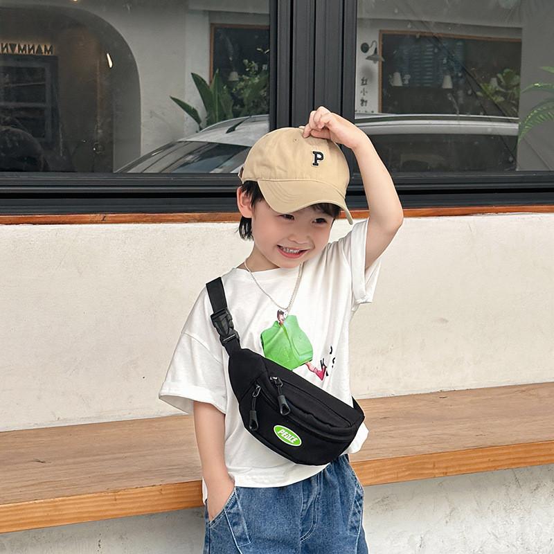 Stylish Minimalist Kids Sling Bag Versatile Unisex Colorful Chest Pack For All Ages