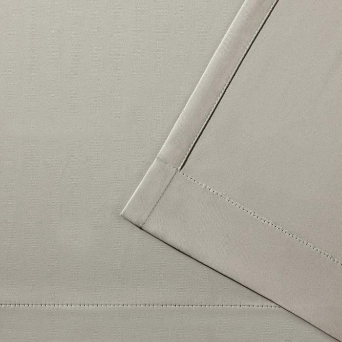 Rideaux Opaques - THE COVER PARIS - 140 x 260cm - 100% Polyester - 8 Œillets - Beige