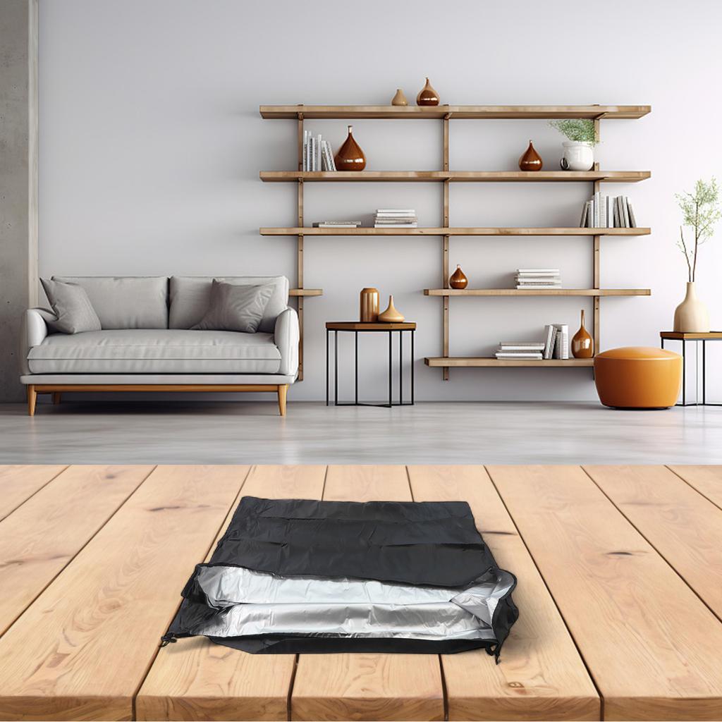 Mesh PVC Storage Shelf Cover For 48L X 18W X 72H With 3 Way Accessibility