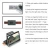 Film And Slide Scanner 7'' LCD Screen For 135 Film(36*24mm)/126KPK /110 Film16GB Support APP 48W Pixels Displa