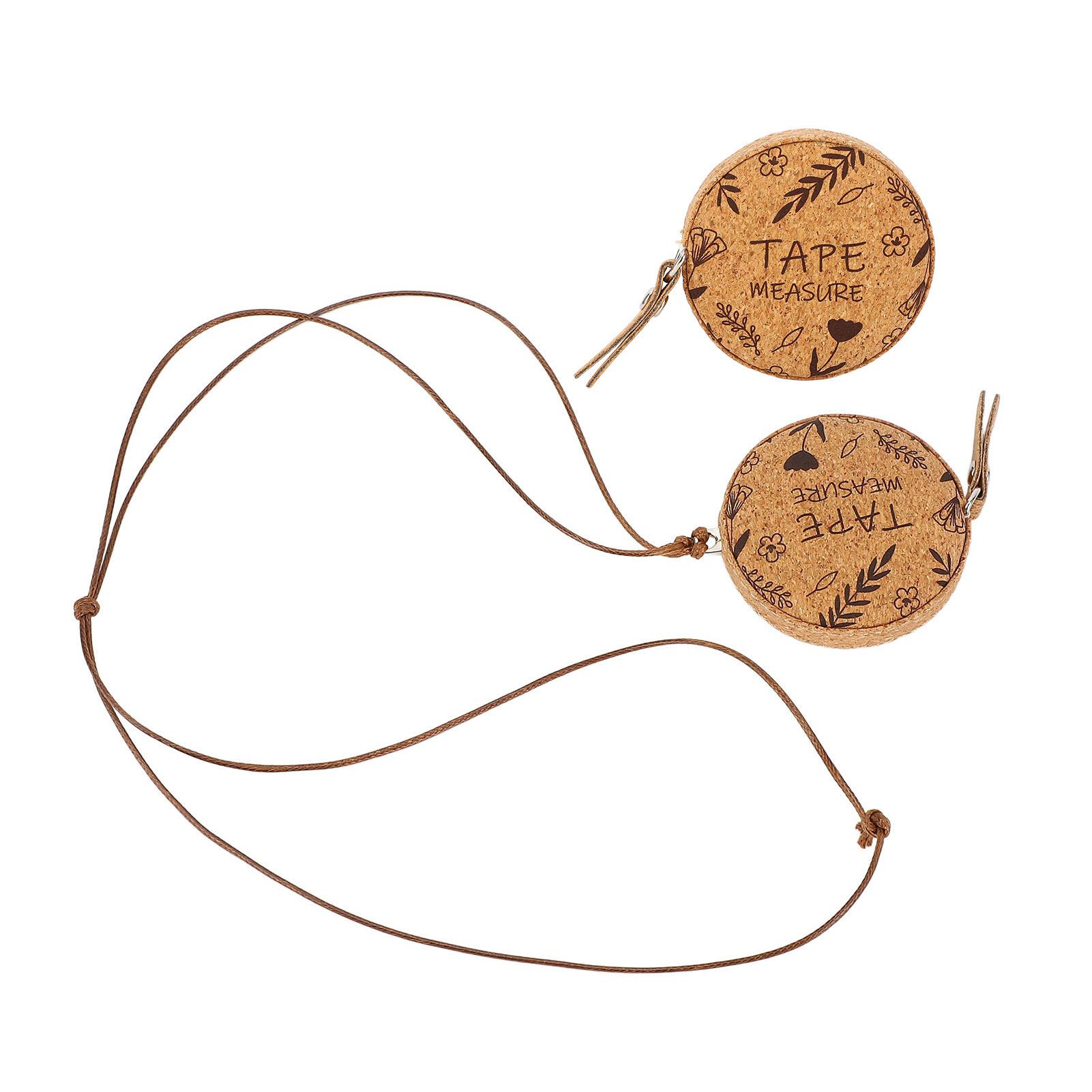 

2 Pcs Soft Tape Measure 1.5m 60 Inch Retractable Measuring Tape for Sewing Body Measurement Garment