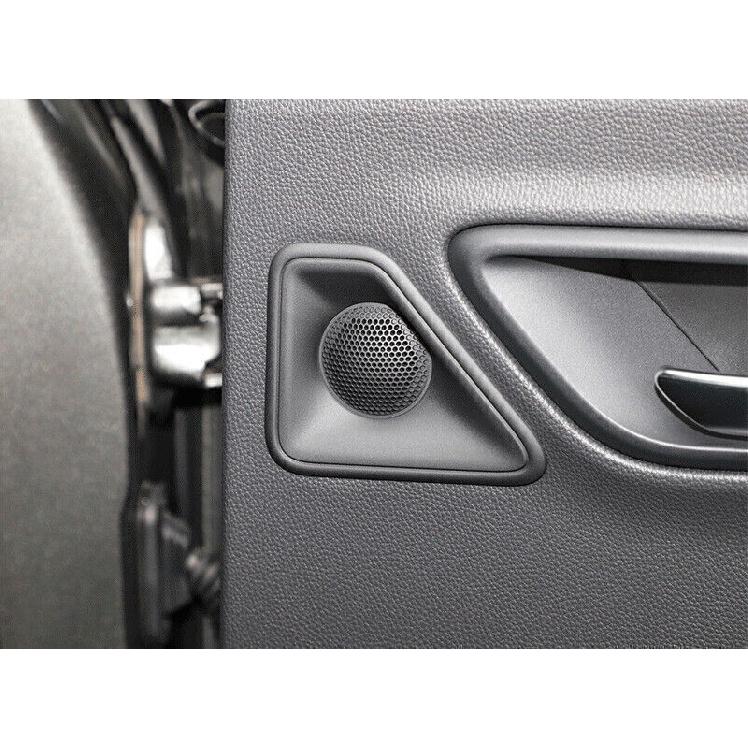 For Toyota Crown 2023-2024 Silver Titanium Inner Door Speaker Audio Cover Trim