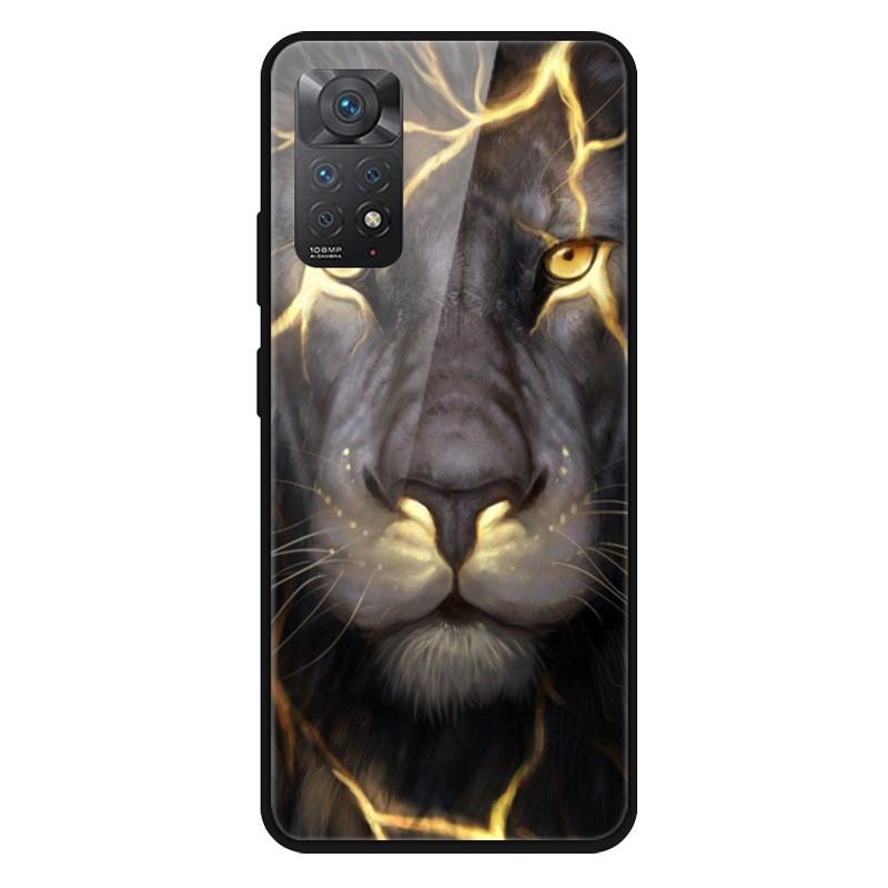 Fashion Glass Cover For Xiaomi Redmi Note 10 / Note 11 / Note 12 Case Tempered Glass Covers for Xiaomi Redmi Note 12 4G Case