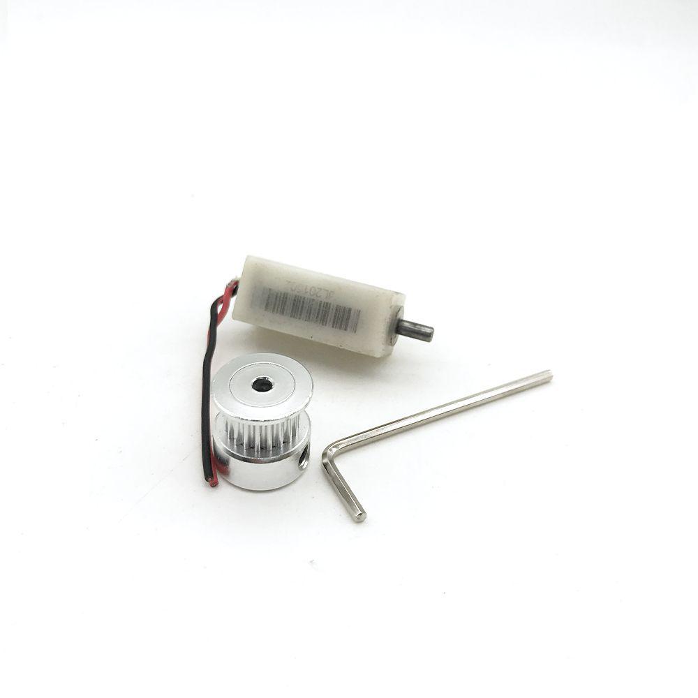 High Torque N20 Mini DC Geared Motor 3.7V/5V/6V, Slow Speed, All-Metal with Shell