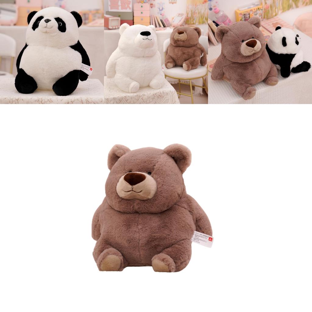 Panda Brown Polar Teddy Bear Doll Stuffed Animal Plush Soft Toy For Kids Baby