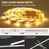 5V USB Flexible LED Strip Light with Hand Sweep Sensor Touch Switch Dimmable Tape Lamp for TV Backlight Mirror Cabinet Lighting