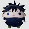 Anime Creative Q Version Jujutsu Kaisen Plush Dolls: Gojo Satoru, Yuji Itadori, Megumi Fushiguro.