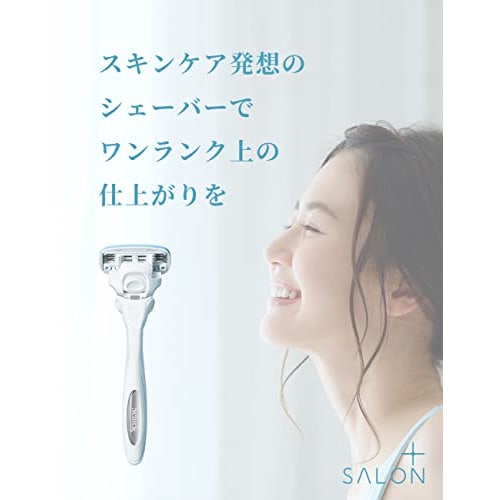 Schick Hydrosilk Salon Plus Replacement Blades (3 Pieces) with Skin Guard Women's Razor White 1 Piece