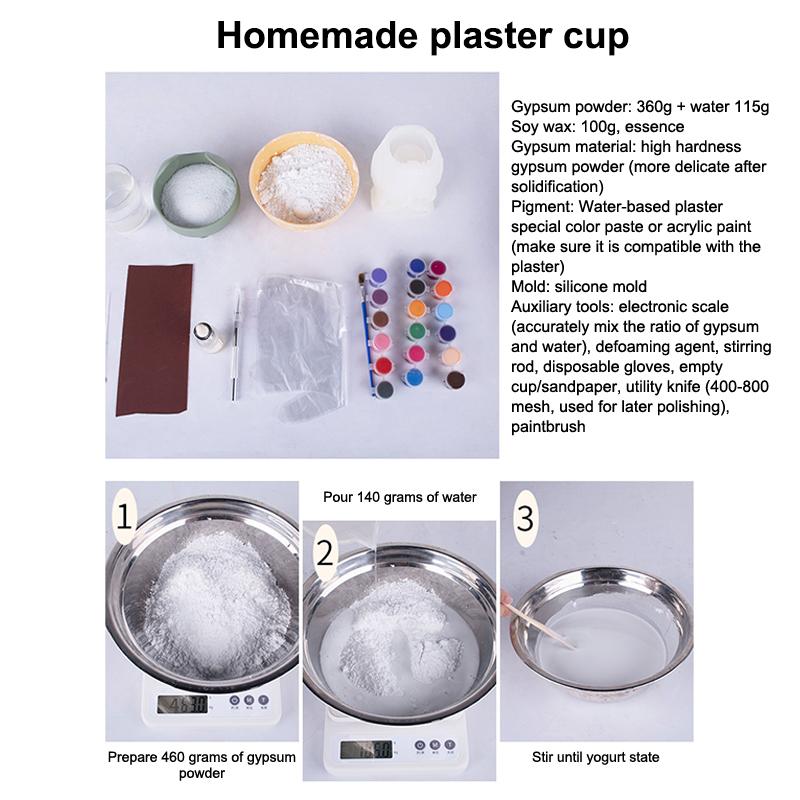 Lovely Bunny Flower Pattern Silicone Mold Candle Aromatherapy Cup Flower Pot Gypsum Mold DIY Craft Moulds Reusable Handmade Tool