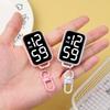 Hanging Style Digital Pendant Watch Square Luminous Pocket Watch  Backpacks Accessory