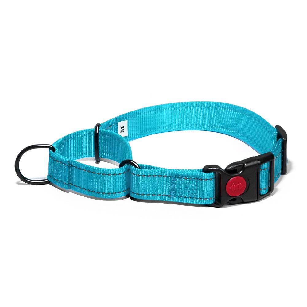 Adjustable Pet Dog Collars Safety Lock On Nylon Golden Retriever Neck Leash Accessories Outdoor 2 in 1 P Chain Pet Supplies