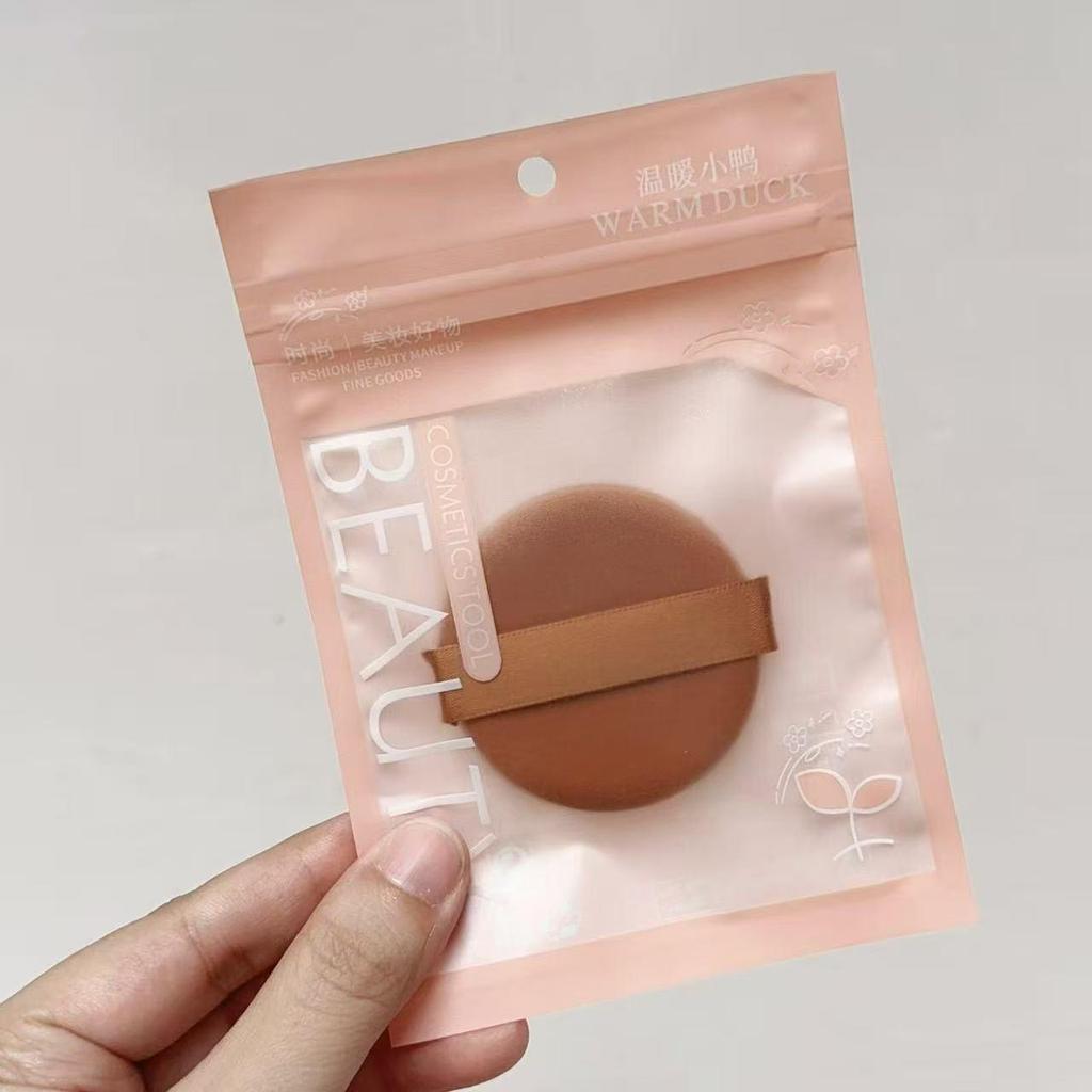 Ultra Soft Double-Sided Cushion Puff - Non-Absorbent & Versatile for Wet/Dry Use, Ideal for Photo Studio Makeup Setting.