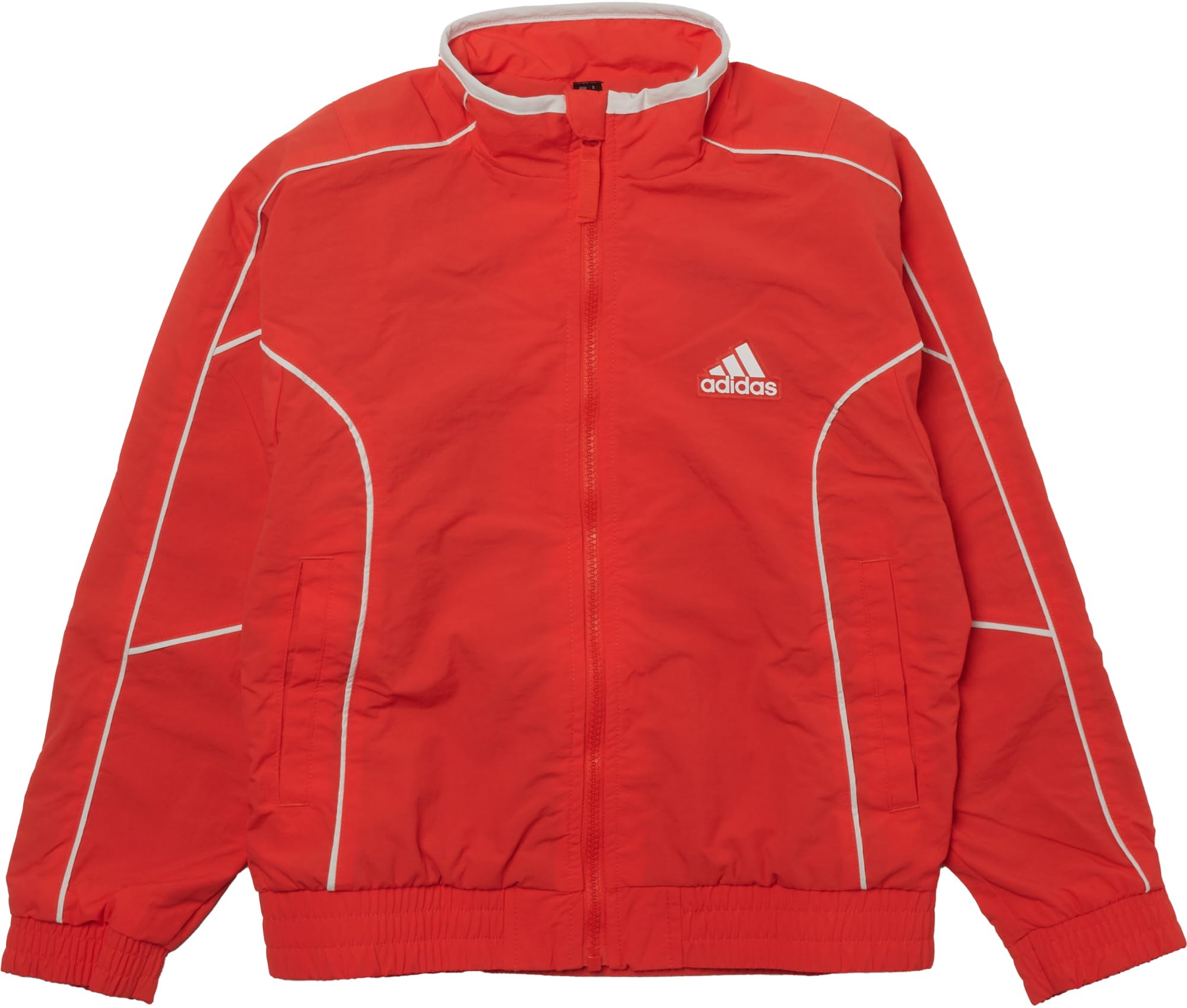 

Ветровка Adidas Warding из мятого нейлона KPX93 Ярко-красный Размер 130 Детский Свободный крой (JP4916)