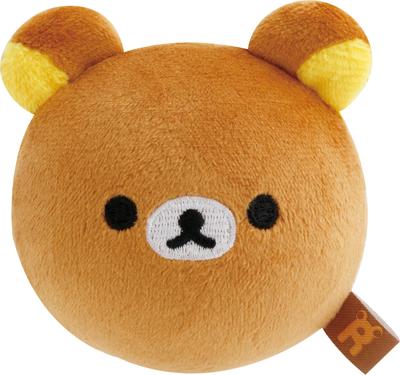 San-X Rilakkuma Mugyumugyu Plush Toy, MV24601, H65 X W65 X D65mm