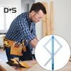 Eckwinkelsucher mit Skalen, hochpräzise, multifunktionale Diagonalwinkellehre aus Aluminiumlegierung, Winkelmesser, Winkelmesswerkzeuge für die Holzbearbeitung