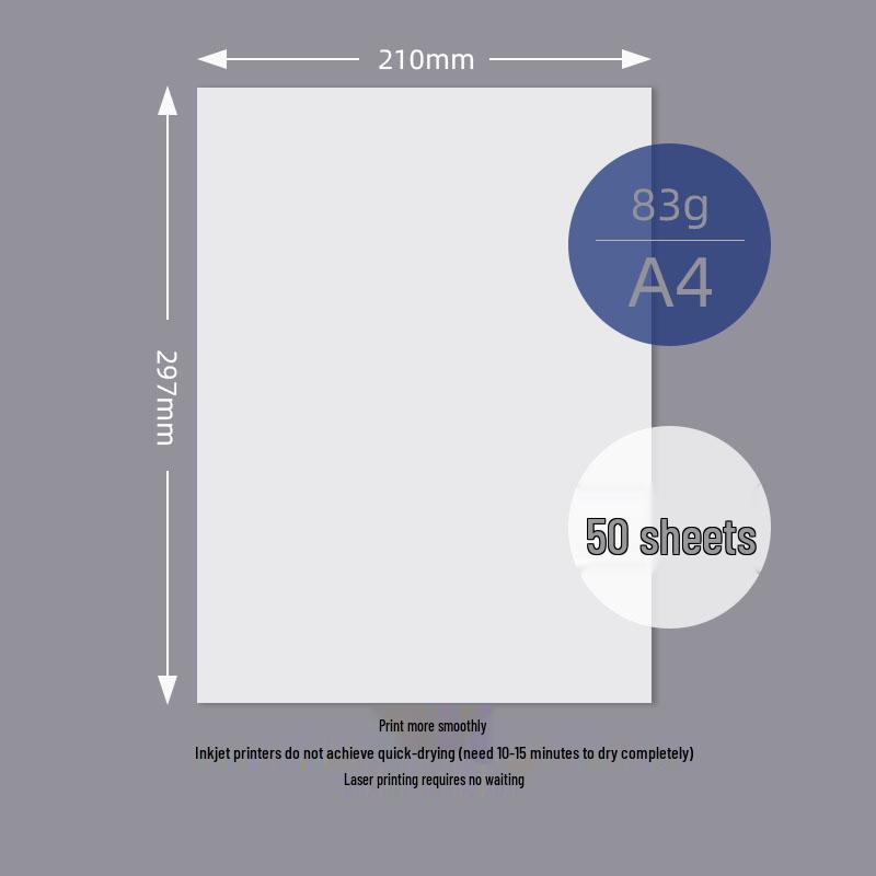 A4 Thickened Sulphate Tracing Paper for Copying, Baking, and Fondant Transfer (A3/A2/A1 Sizes)