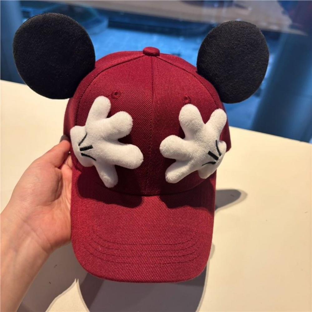 Cute Palm-ear Baseball Cap Unisex Trendy Cartoon-shaped Peaked Caps Sun Protection and Sunshade Baseball Cap for Outdoor Travel