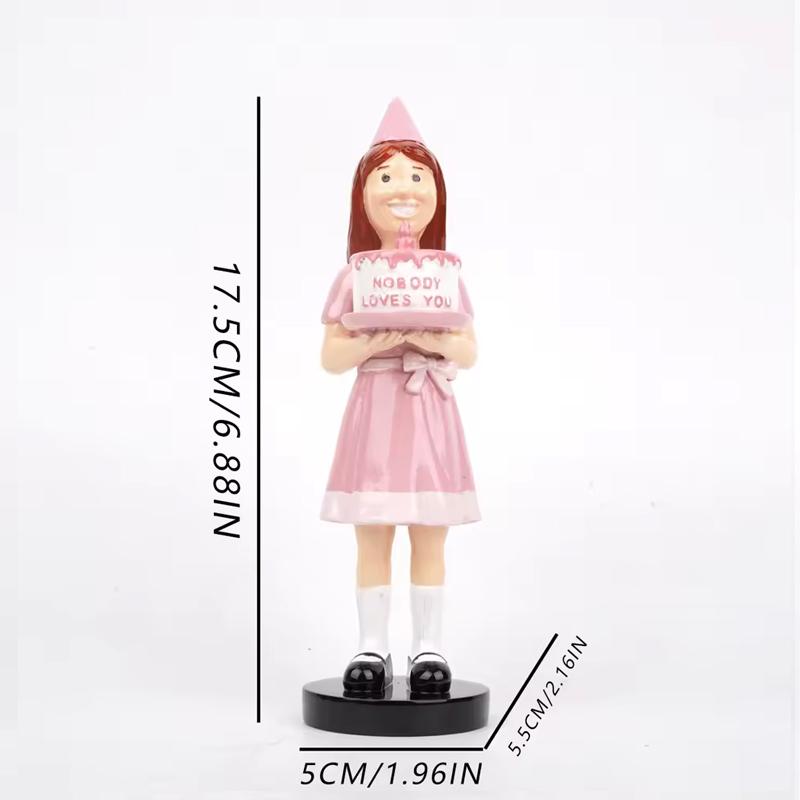 

Birthday Celebration Sculpture of sculptures art ornaments office decoration collectible ornament table decoration present