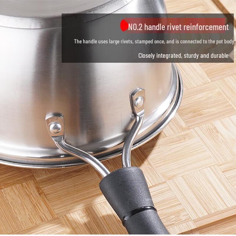 Dirien 16cm 201 Stainless Steel Multi-Purpose Milk Pot