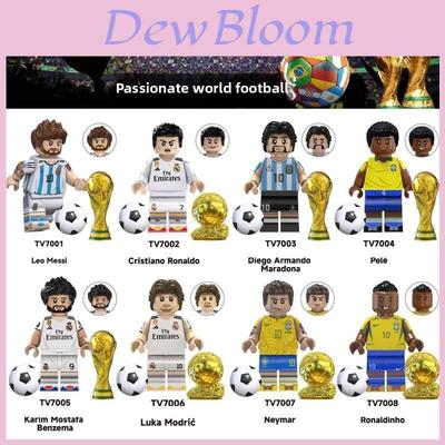 Global Football Cup Figures With Diy Assembly For Kids And Collectors