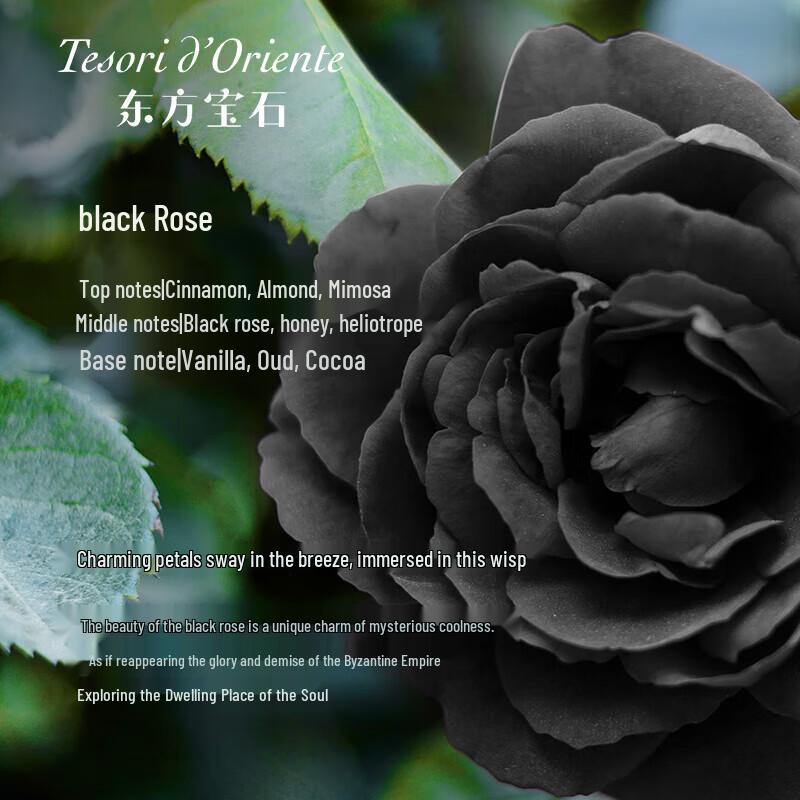 Tesori d'Oriente Byzantine Black Rose Shower Milk