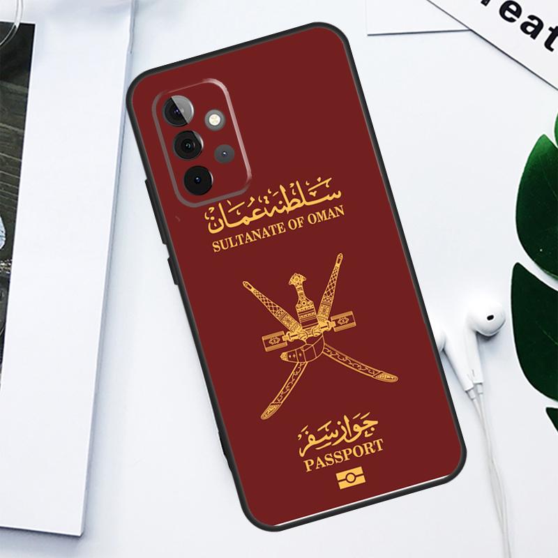 

Omani Emblem Oman Flag passport For Samsung Galaxy A34 A54 A14 A55 A35 A15 A53 A33 A13 A05 A06 A16 A22 A32 A52 Phone Case Samsung A14