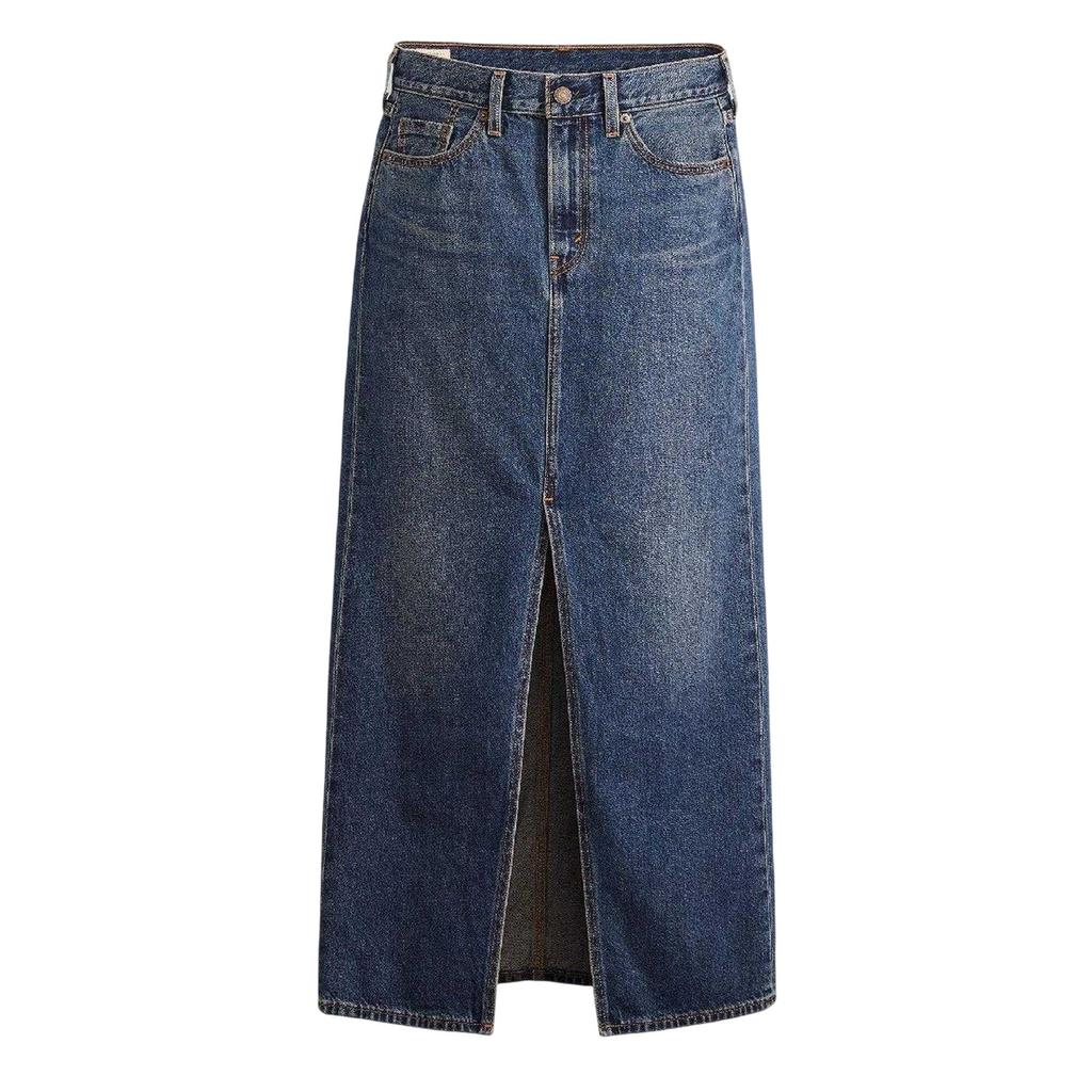 Levis Womens/Ladies Denim High Waist Maxi Skirt