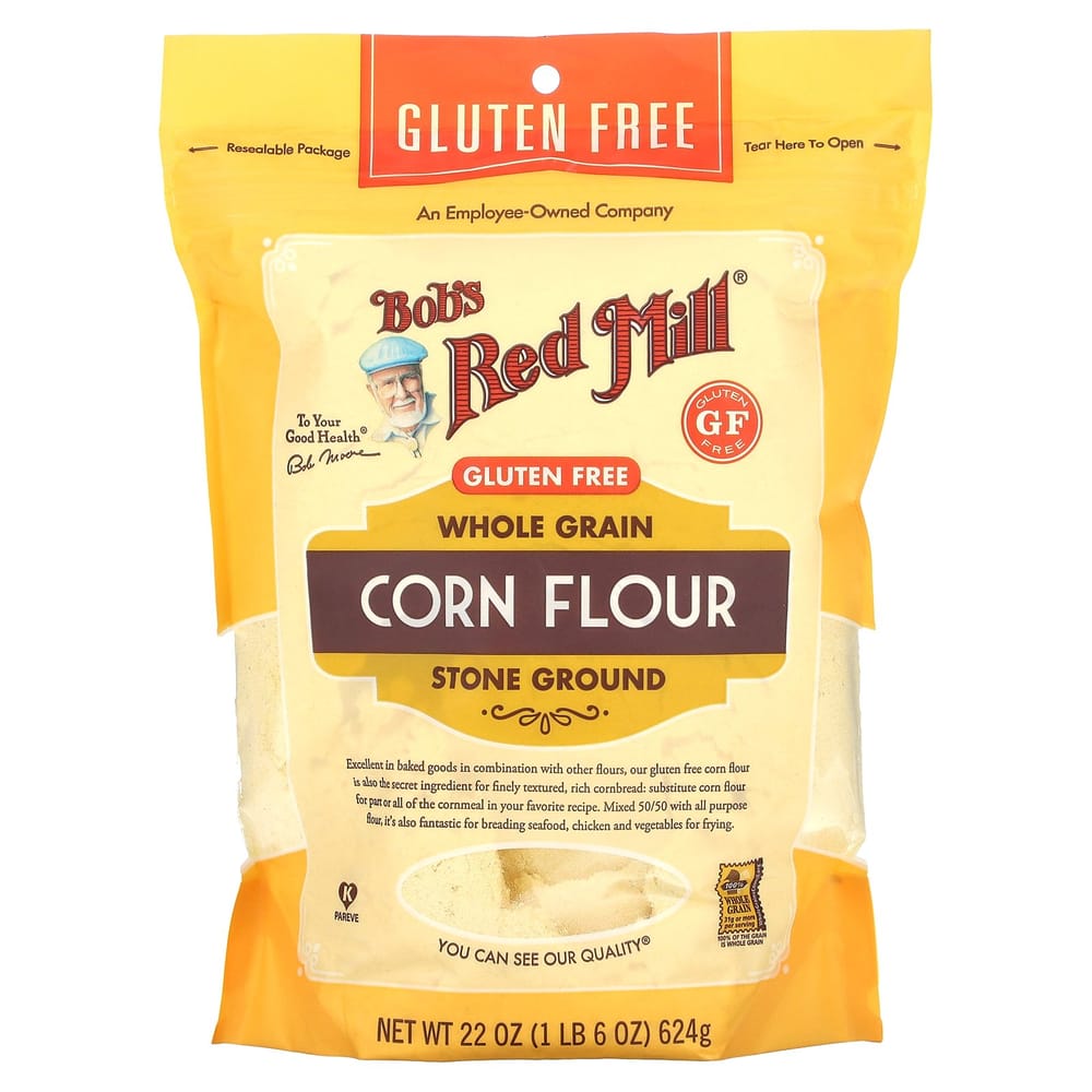 Bob s Red Mill Whole Grain Corn Flour 624g (1lb 6oz)