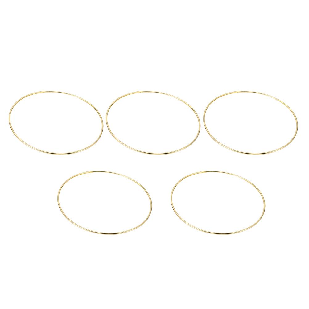 5Pcs Metal Dream Catcher Circles High Quality Iron Craft DIY Rings for Wreath Wedding Decor Home Decoration Accessories