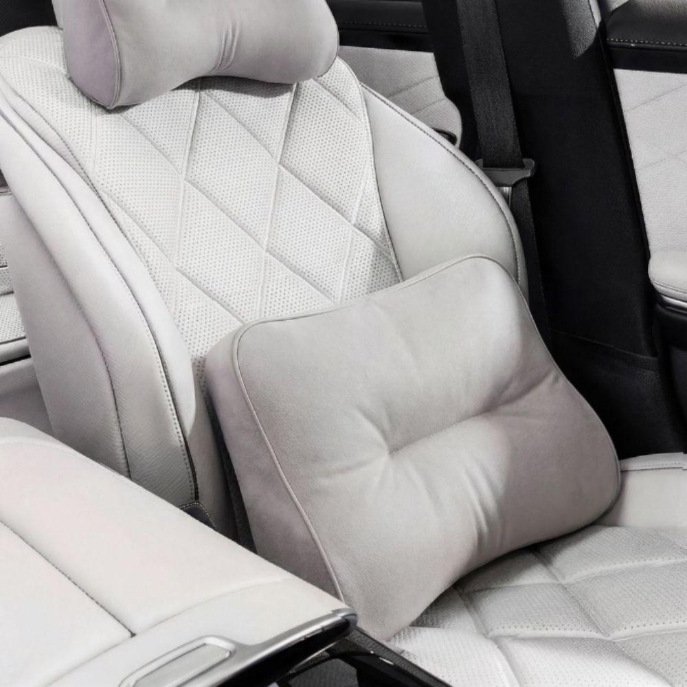 Seasonally Versatile Car Headrest Lumbar Support Seat Cushion Pillow  For All Seasons