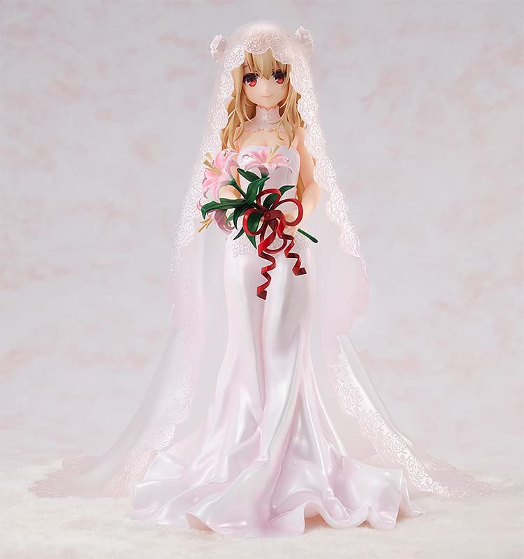 KDcolle Movie Version [Fatekaleid Liner PrismaIllya Licht Nameless Girl] Illyasviel Von Einzbern Wedding Dress Ver. 17 Scale Plastic Painted Finished